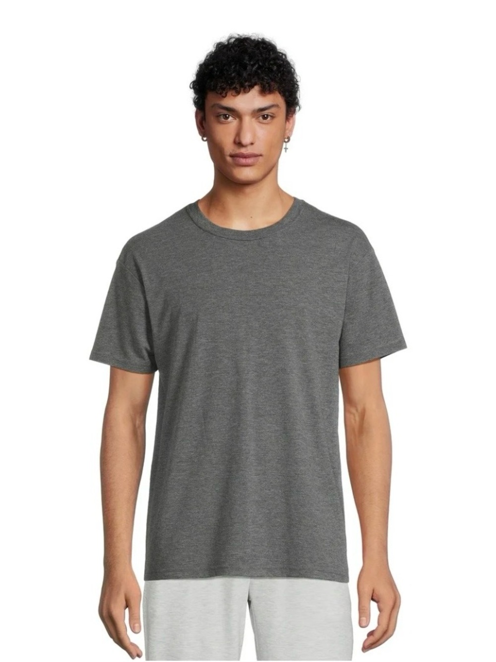 Athletic Works Men's Crewneck T-Shirt - Charcoal Gray size 3XL